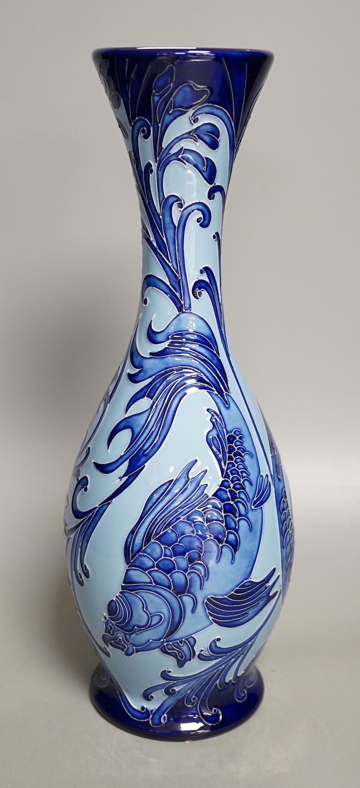 A Moorcroft 'Glendair' vase, 2012,100 by Kerry Goodwin, 37 cms high.